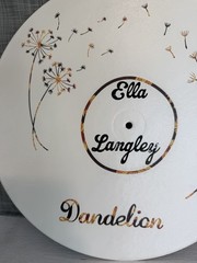 Ella Langley Dandelion Themed Decorative Vinyl Album, Wall Art