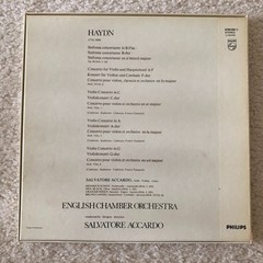 PHILIPS 6769 059 2LP Haydn: Violin Concerto, Salvatore Accardo