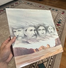 Jennings, Nelson, Cash, Kristofferson Highwayman Vinyl LP 1985 1st Press VG