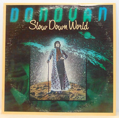 Donovan – Slow Down World – 1976 Epic PE 33945 Folk Rock Vinyl LP Record Album