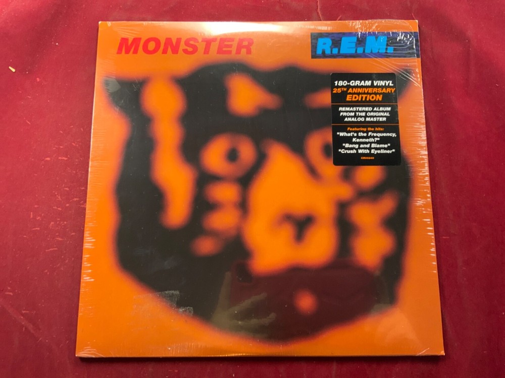 I5-11 R.E.M. Monster – 180 GRAM – FIRST EDITION -SEALED 25TH ANNIVERSARY EDITION
