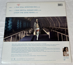Jennifer Lopez J-Lo – Play – Remixes – 12″ Vinyl – 2001 Epic – House / UK Garage