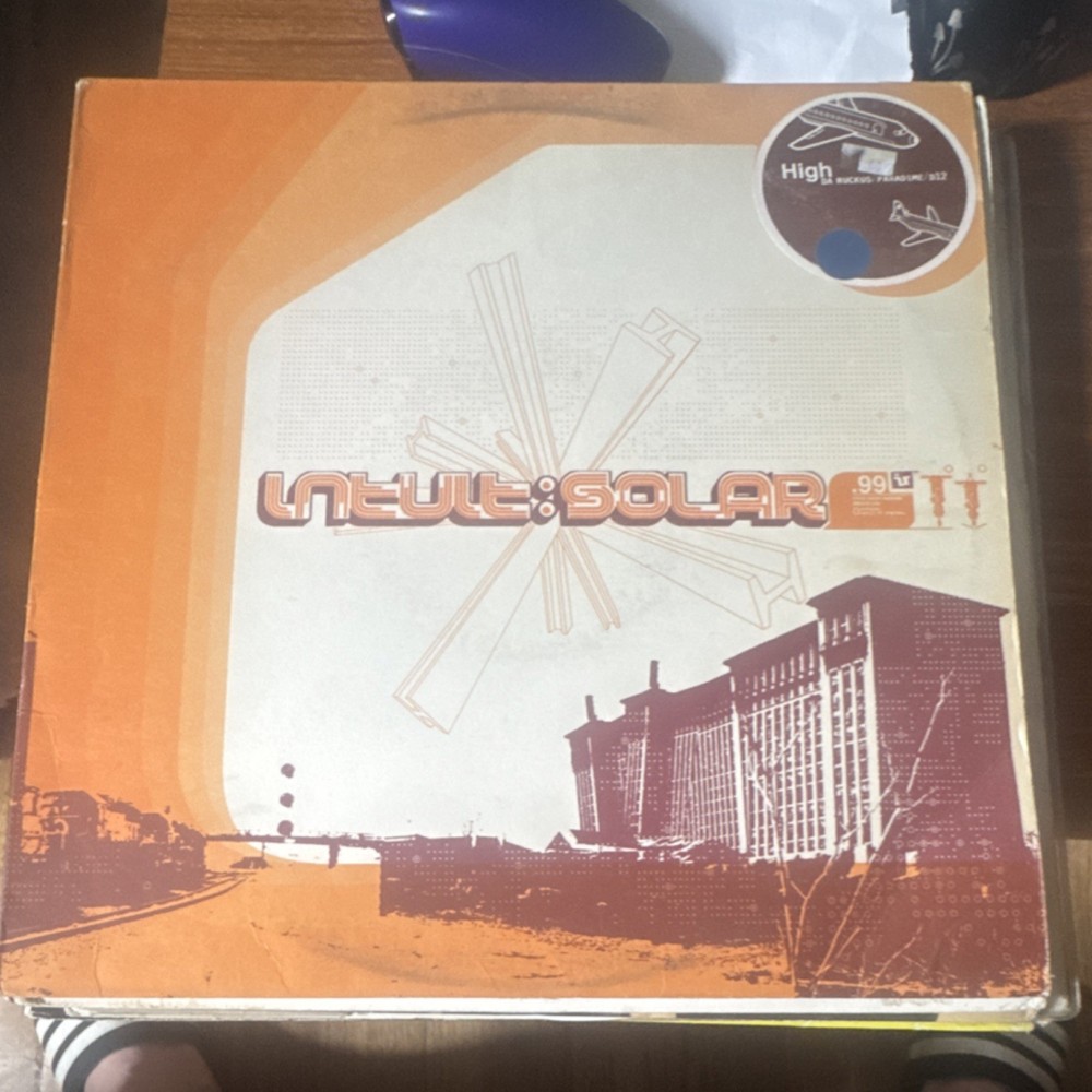 Intuit:Solar Vinyl Record High Electronic Cardboard Sleeve Multicolor