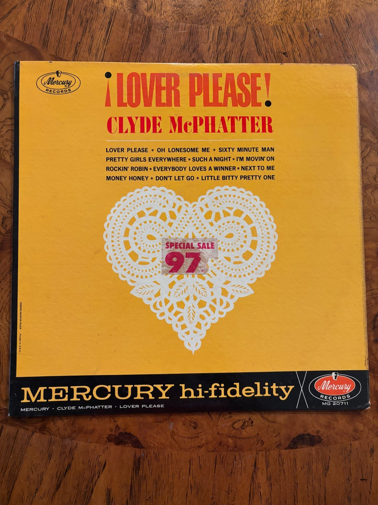 CLYDE MCPHATTER „Lover Please“ 1962 Mercury (40)