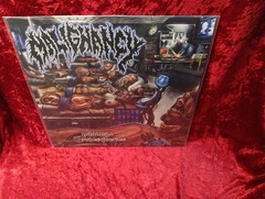 MALIGNANCY – INHUMAN GROTESQUERIES LP – Mortician Nile Disgorge Deaden Lividity