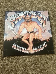 Pantera Metal Magic 12″ Vinyl LP 1983 Metal Magic Records DEATHMAN 33