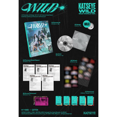 KATSEYE WILD 3rd EP Album Photobook Ver (Wild world Ver / Wild heart Ver / SET)