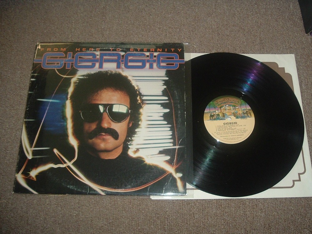 Giorgio Moroder – From Here To Eternity 1977 LP Casablanca Label # 5065 VG+