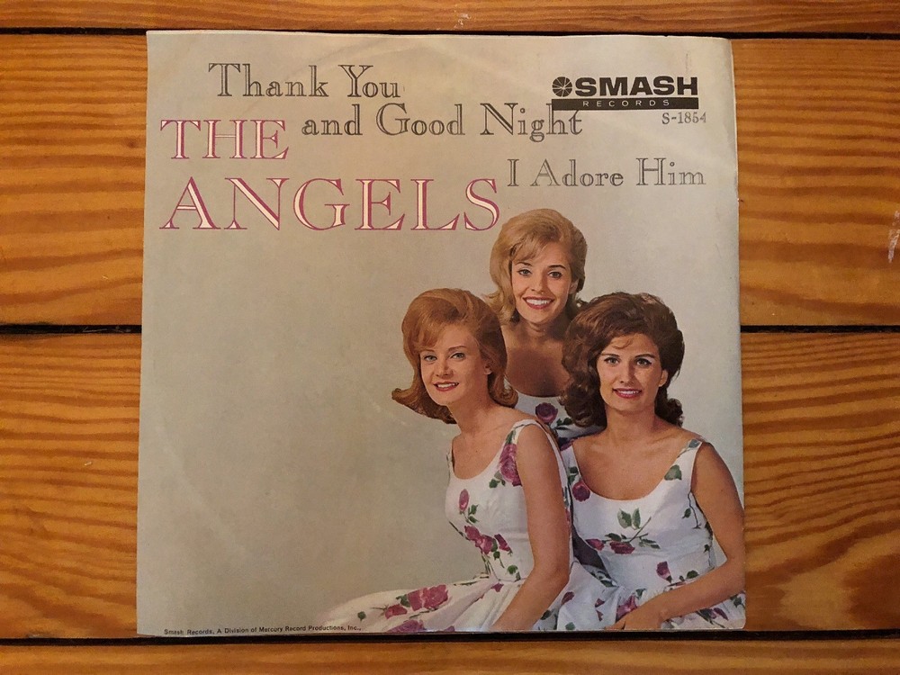 The Angels ‎– I Adore Him 1963 Smash S-1854 Sleeve NM- Vinyl VG+