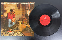 Strong Stuff by Hank Williams Jr – original 1983 release vinyl LP – VG+/VG+