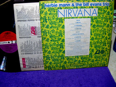 Herbie Mann & The Bill Evans Trio Nirvana 1964 Atlantic 1426 COOL Jazz LP VG