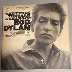Bob Dylan The Times They Are A-Changin‘ Columbia CS 8905 Stereo LP Vinyl