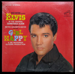 Elvis Presley – Girl Happy LSP-3338, Stereo, 1st Rockaway Pressing, US, 1965
