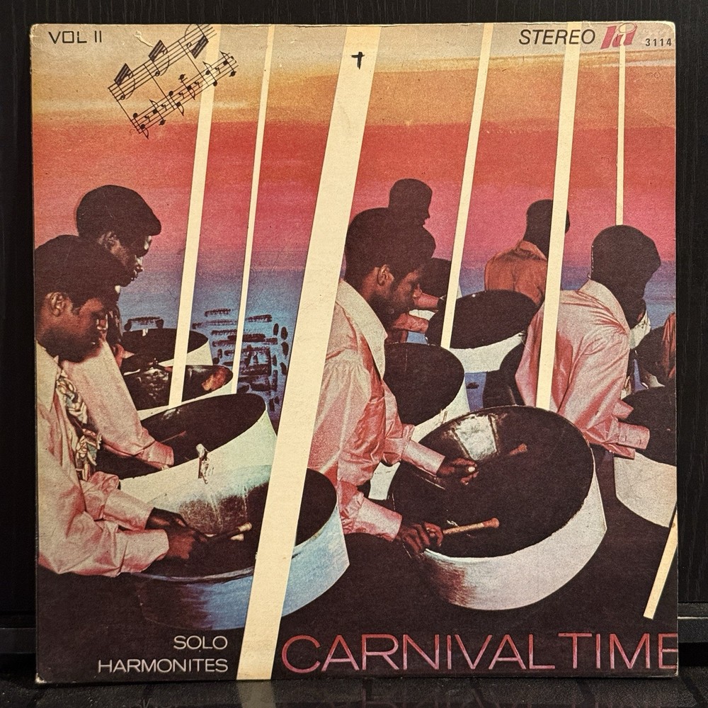 RARE NM – Solo Harmonites Steel Orchestra – Carnival Time Vol II – 1972 RA-3114