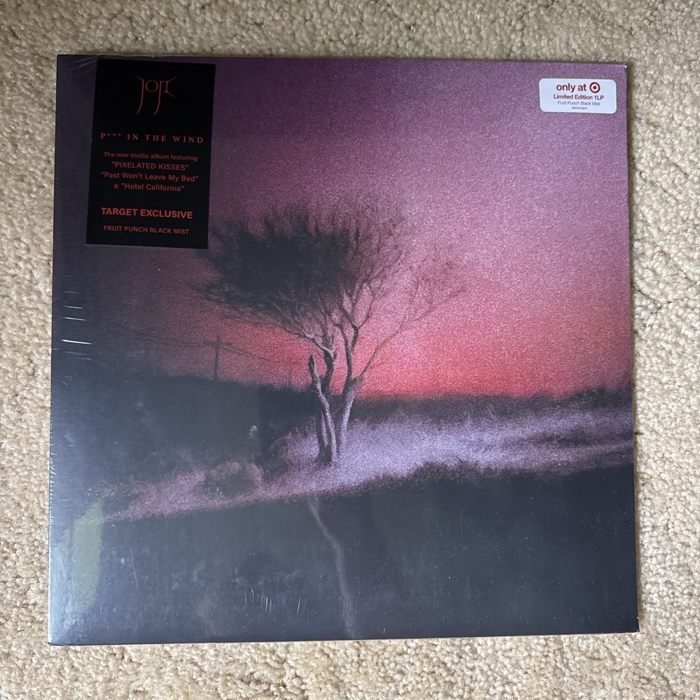 Joji – Piss In The Wind – Fruit Punch Black Mist Vinyl LP Target Record