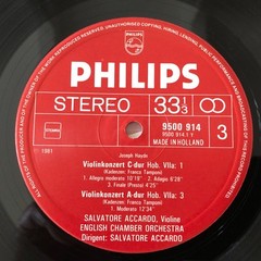 PHILIPS 6769 059 2LP Haydn: Violin Concerto, Salvatore Accardo