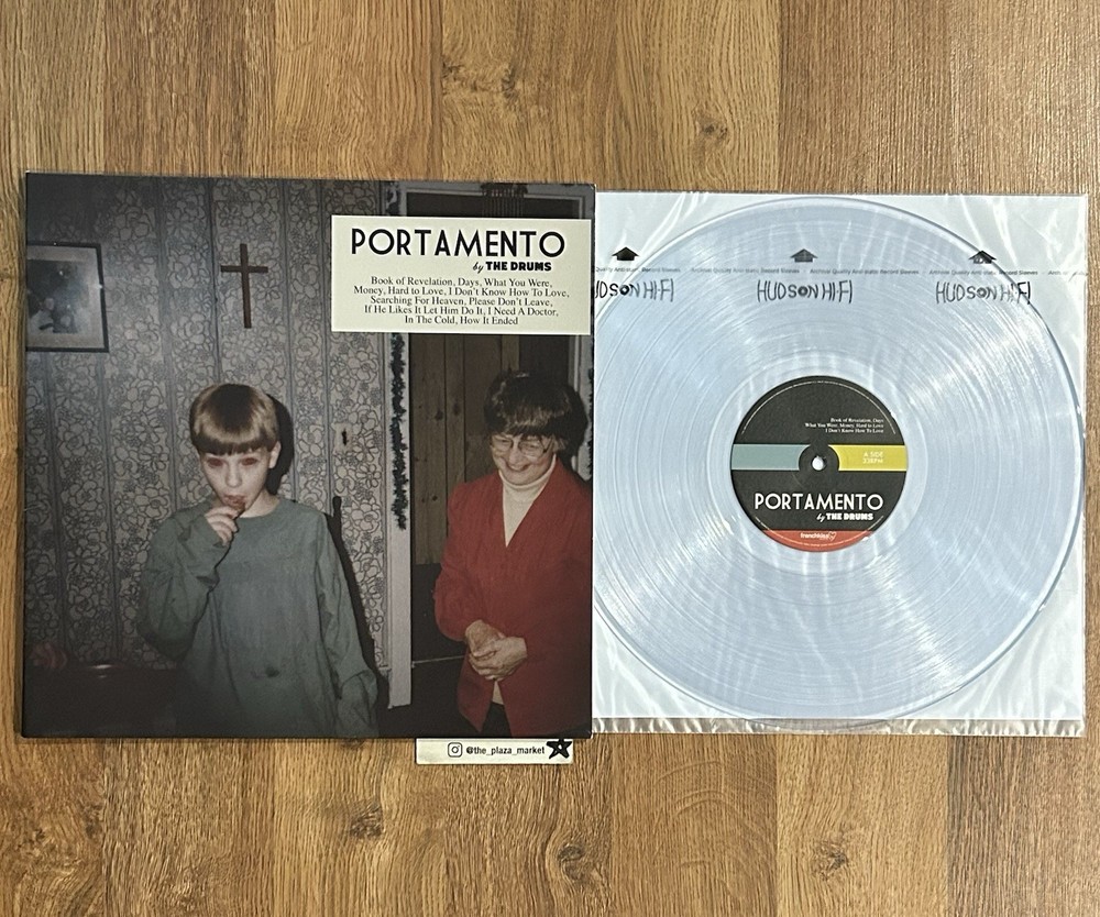The Drums Portamento vinyl record Clear color Rare out of print