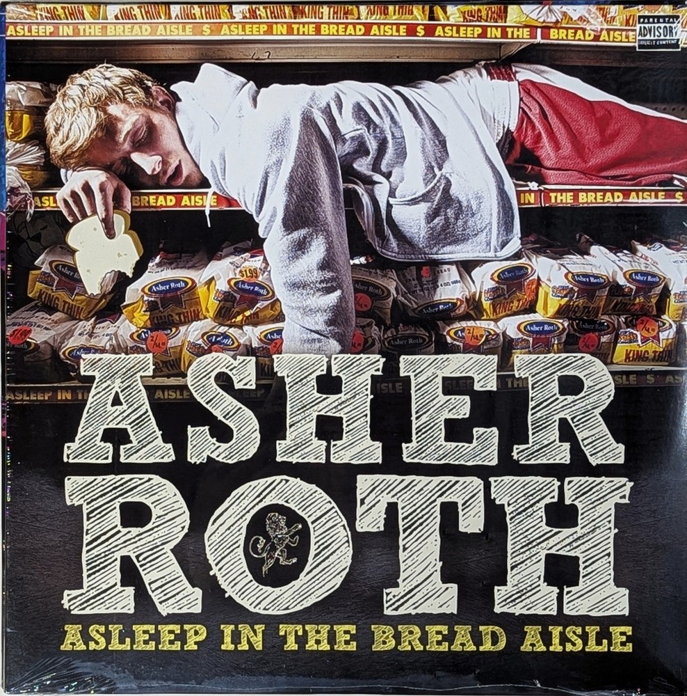 ASHER ROTH Asleep in the Bread Aisle limited edition LP Translucent Gold Vinyl