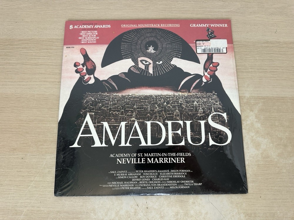AMADEUS Soundtrack – SEALED Original 1984 USA 2-LP Set Neville Marriner WAM-1791