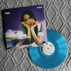Olivia Rodrigo Sour Blue Neon Translucent Vinyl LP Alt Cover Europe 2021 VG+