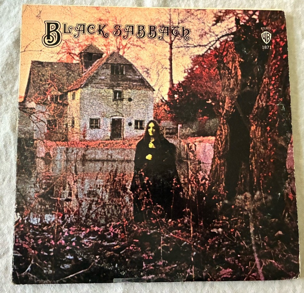 1970 Black Sabbath “Black Sabbath” Vinyl LP 1st. Edition Terre Haute WS 1871 VG+