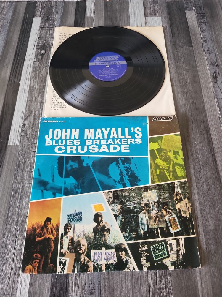 John Mayall’s – Blues Breakers Crusade (London PS 529) LP Album Vinyl Record