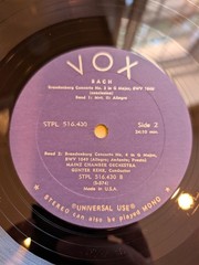 Lot of 4 Johann Sebastian Bach – Vintage Vinyl Original Pressings – EX/NM!!