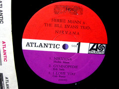 Herbie Mann & The Bill Evans Trio Nirvana 1964 Atlantic 1426 COOL Jazz LP VG