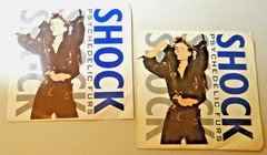 Psychedelic Furs 1987 CBS Shock 2 diff Regular & Demo White Label 45 rpm VG-EX!