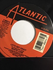 80’s Band WHITE LION / LITTLE FIGHTER b/w LET’S GET CRAZY / 45 wPS Near Mint!