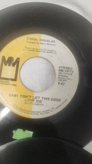 Lot of 4 Vintage 7-inch 45 RPM Vinyl Records (Phil Collins, Carol Douglas, B.T.