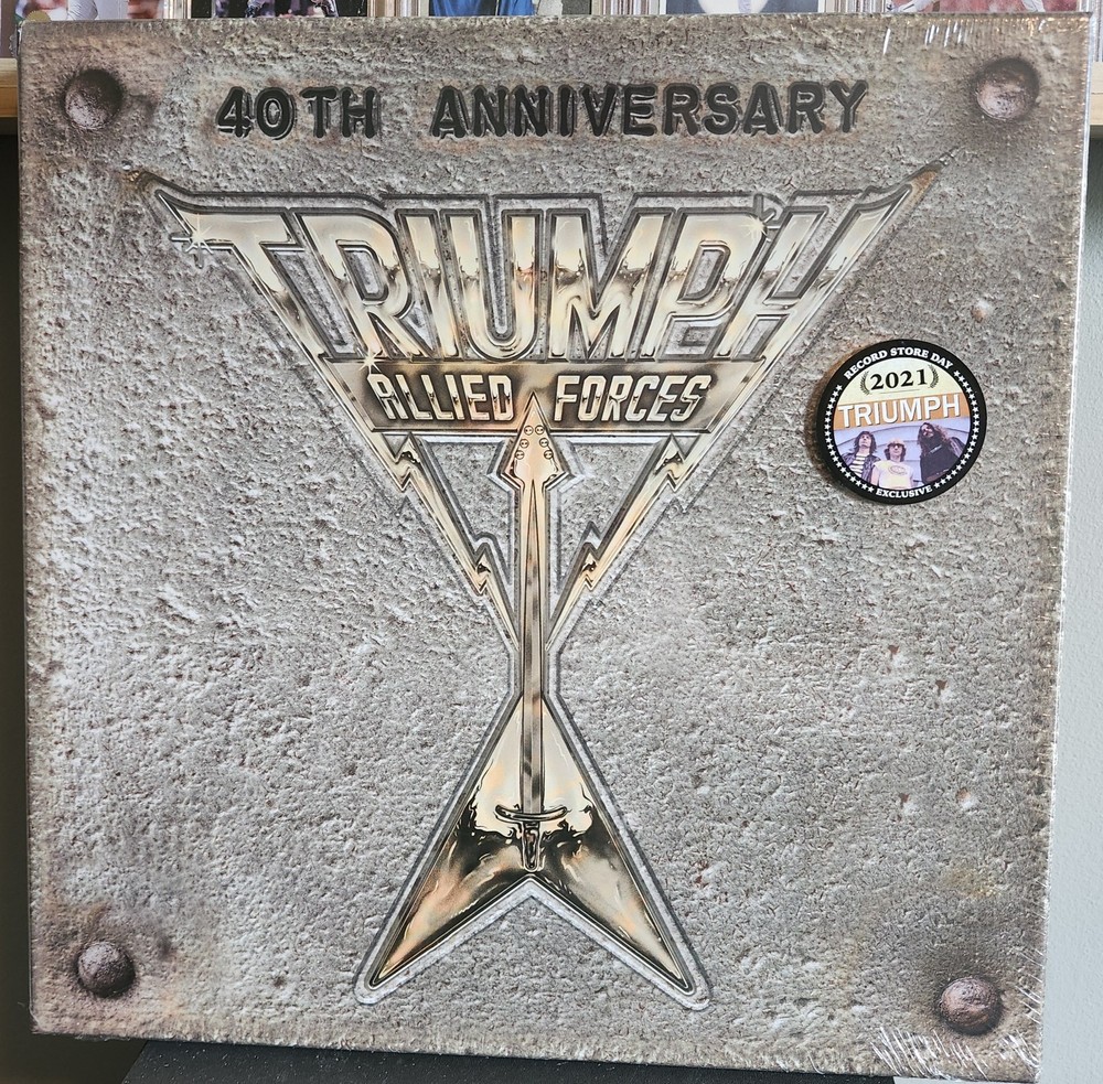 TRIUMPH – Allied Forces 40th Anniversary Special Edition Boxset 2021 Rsd Ex.con+