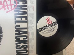 MICHAEL JACKSON ~ BAD ~ 1987 Epic First Press NEAR MINT NM/NM- VINYL LP NICE!!!