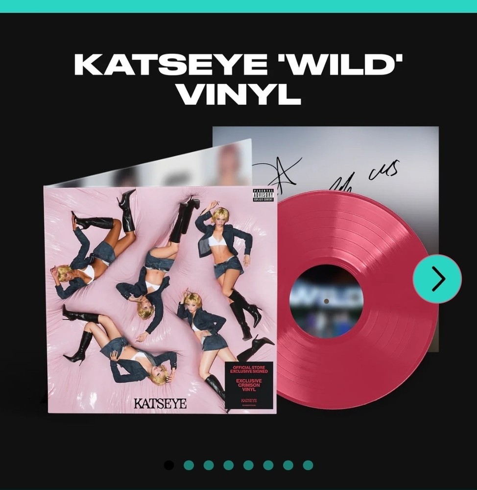Pre-order Katseye Wild Signed Store Exclusive Vinyl LP Record