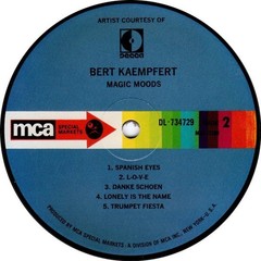 Roger Williams / Bert Kaempfert, Magic Moods, (LP, Album, Comp, Pin), VG+, 42572