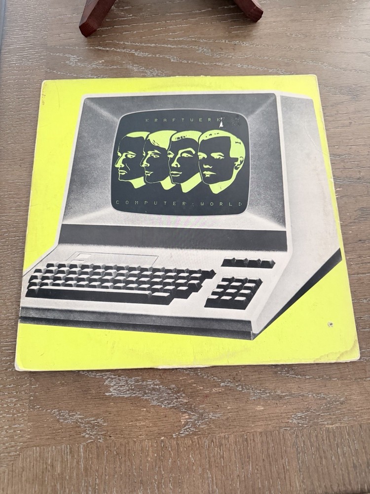 Kraftwerk – Computer World LP 1981 – US Original Press – VG Cover & VG+ Vinyl