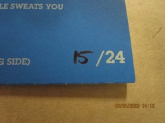 CUTE IS WHAT WE AIM FOR Same Old Blood Rush TEST PRESSING LP Used! 2014 ETR047