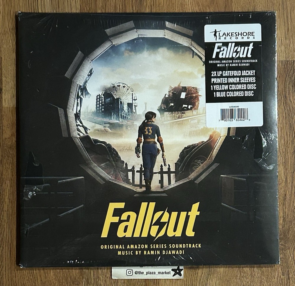 Fallout series soundtrack vinyl record New Sealed Blue Yellow Ramin Djawadi TV