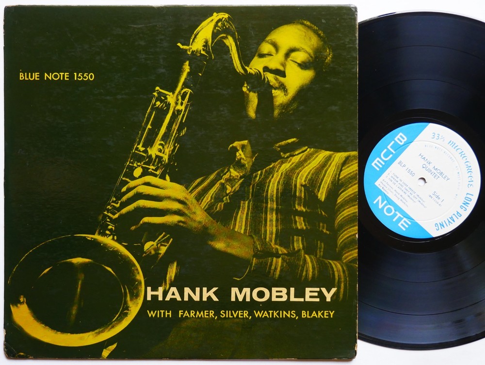 HANK MOBLEY Quintet BLUE NOTE BLP 1550 US ’58 RVG EAR MONO 47 W. 63rd Art Blakey