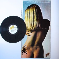 ORIGINAL COVER CONTRASTS BLONDE 1969 PSYCH MASTERPIECE VINYL LP CHEESECAKE