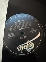 SADE Paradise 12″ Vinyl 1988 US Rare Sleeve Record