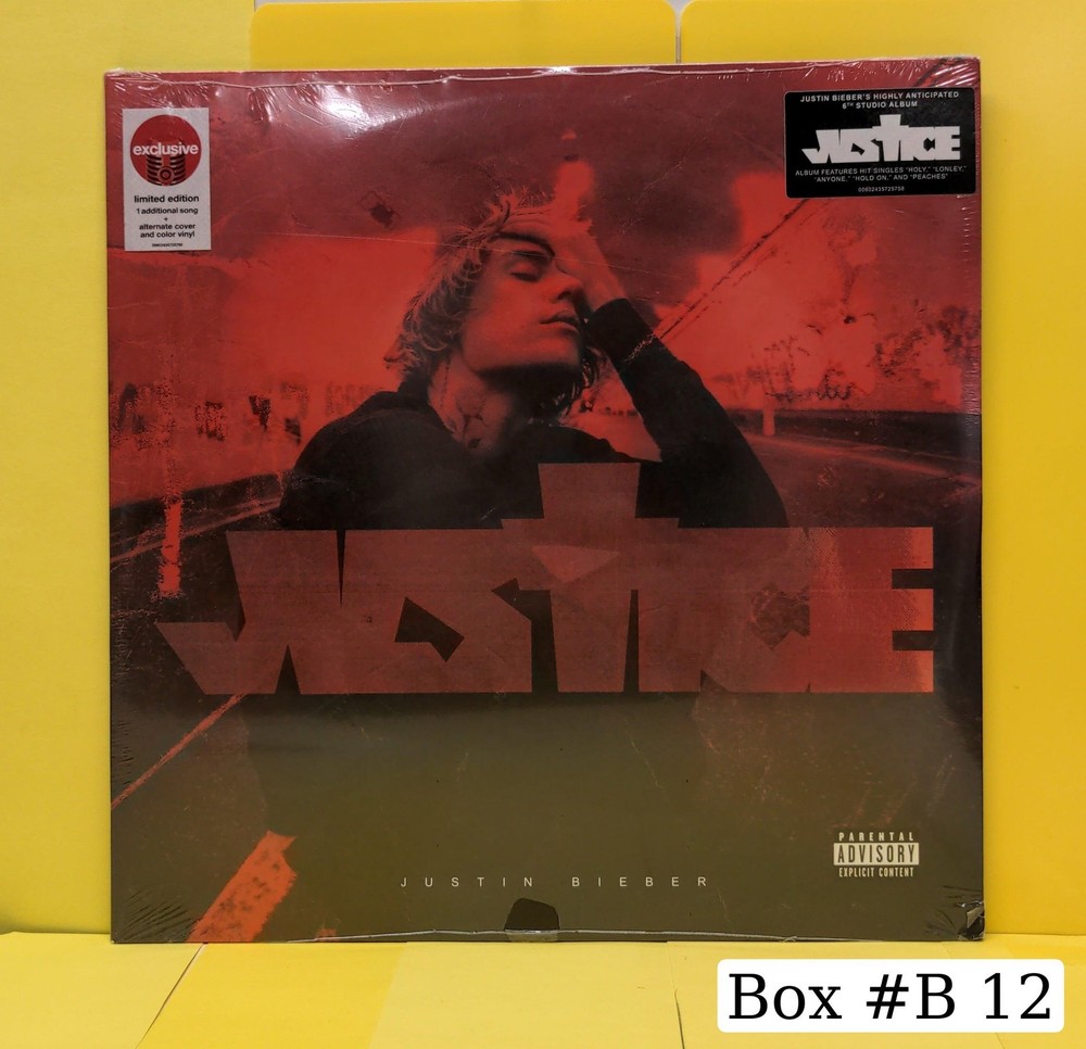 Justin Bieber – Justice – 2021 – 00602435725758 New – Sealed – Vinyl
