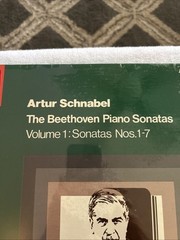 RLS 753 Beethoven Piano Sonatas Vol. 1 Artur Schnabel 3 LP box set