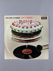 THE ROLLING STONES Let It Bleed 1969 12″ LP NM