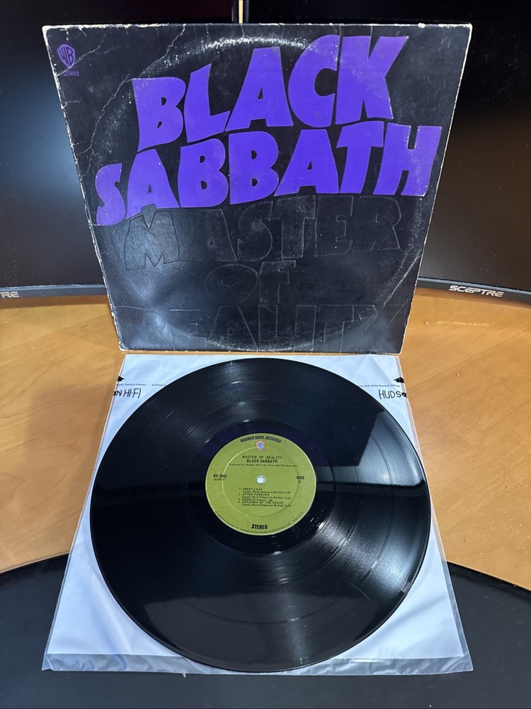 Black Sabbath „MASTER OF REALITY“ 1971 LP, PLAY TESTED, Warner Bros., BS 2562 B3