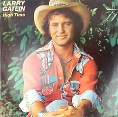 Larry Gatlin High Time 1982 Vintage Vinyl Record LP VG+ PC 38338