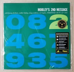 Hank Mobley Mobley’s 2nd Message Analogue Productions Prestige Sealed 200g Vinyl