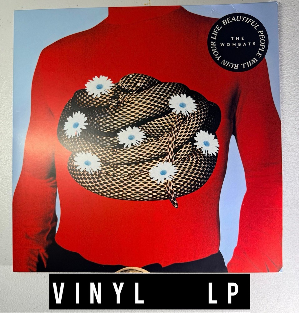 Wombats “Beautiful People Will Ruin Your Life” Vinyl New Unsealed