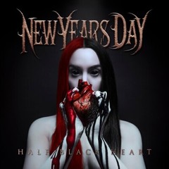 New Years Day – Half Black Heart [New Vinyl LP] Colored Vinyl, Silver