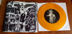 Terror Hard Lessons / Only The Devil Knows Gold Clear Vinyl 2012 Rock EP